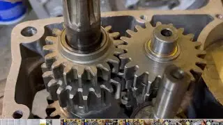 Subscriber's engine. Gearbox assembly attempt #2. Successful. 