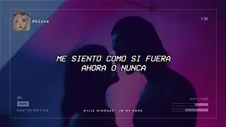 kylie minogue — in my arms ✧  [traducida al español]