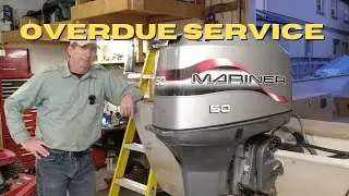50 HP Mariner Outboard, Service and Winterizing. Another boat with water in the lower unit ?