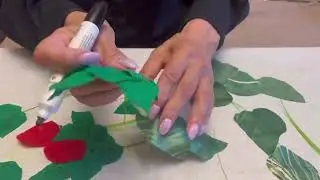 Декорации к сказке „Лунтик"