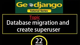 Data migration and create superuser django.