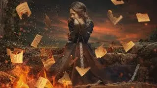 Burning Love Letter - Fire Effect Photo Manipulation - Photoshop Tutorial