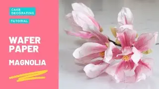 Wafer Paper Magnolia