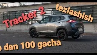 Tracker 2 ni 0 dan 100 gacha qo‘zg‘alishi. 