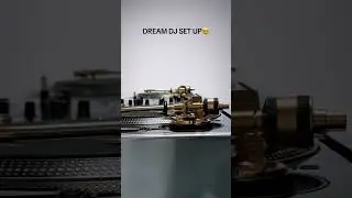 If heaven was a deck. The Technics SL-1200GLD Limited Edition 24K Gold Plated Turntable! 