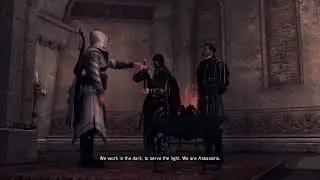 Assassins creed 2: Brotherhood- Initiation into creed ceremony!