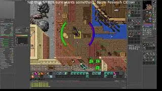 Tibia Juva Down on 1 HP! Will Mister Deone be able to PK me this time?