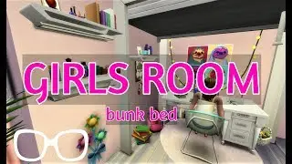 The sims 4 /Speedbuild / Girl room/ Bunk bed NO CC