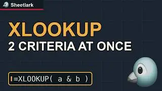 XLOOKUP with Multiple Criteria — One Formula, No Helper Columns (2026)
