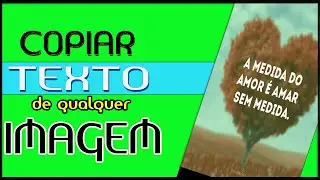 Como Copiar Texto de Imagem