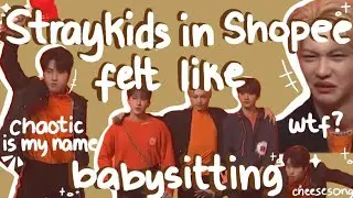 stray kids being a mess as orange ambassadors (nothing new)