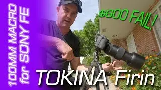 Tokina Firin 100mm Macro Lens Quick Review and test on the Sony A7rIII