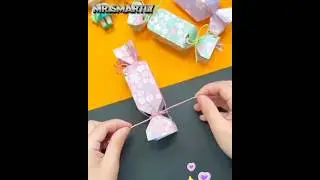 Fun and Creative Diy paper gift wrap 🤩 #shorts #craft