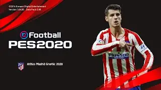 PES 2017 | Graphic Menu Athletico Madrid 2020