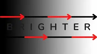 The screen gets brighter every second