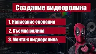 Создание простого списка (блок-схемы) в After Effect  анимацией текста.