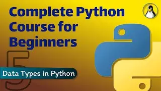 05. Introduction to data types in python programming language.