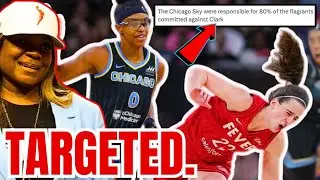 SHOCKING STAT Reveals TARGETING on Caitlin Clark by Sky as Sheryl Swoopes DEFENDS Diamond DeShields!