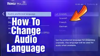 How To Change The Audio Language On A Roku