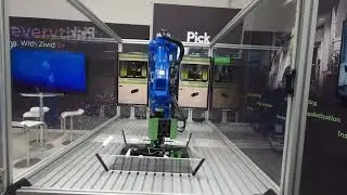 Automatica 2023 | All-in-one 3D robot vision demo by Pickit