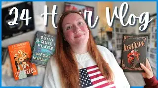 Spring TBR Vlog 🌼 | 24 Hour Timer Challenge