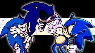 Friday Night Funkin' VS SONIC.EXE - Confronting Yourself (Easy Ukulele Tabs Tutorial)