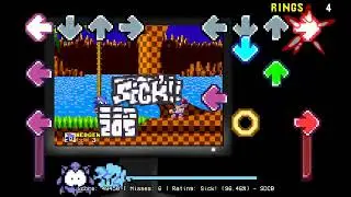 Friday Night Funkin' : VS An Ordinary Sonic ROM Hack (FNF Mod/Hard) [SONIC.EXE/Too Slow Cover]