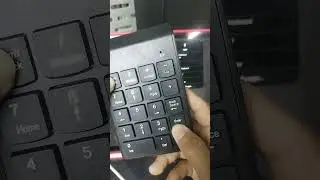 keyboard number ไว้กรอกตัวเลข ราคาเบา ไม่เสียบสาย