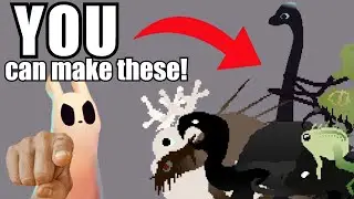 How to draw in the Rain World art style and CREATE YOUR OWN CREATURES!