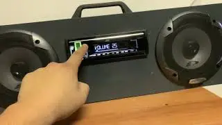 BoomBox Con Autoradio JVC