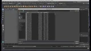 Create new project in Maya