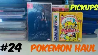 Recent Game Pickups #24 Pokemon Haul and more than 50 new games!