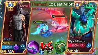 ARLOTT VS GLOBAL THAMUZ🔥 | WHO IS THE KING OF LIFESTEAL? | BEST 1 SHOT BROKEN BUILD!