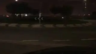 Drifting round about Ferry Lane uk