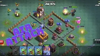 Air attack for builder base  : clash of clan
