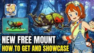 NEW FREE MOUNT! Kingdom Village Showcase!✨ 【Ni no Kuni: Cross Worlds KR】