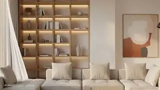 Minimalist Living Room Design in Blender | Cycles Render | Interior Design | Archviz