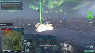 PlanetSide 2: Диверсант бомбит войска ТР Flailом. Infiltrator uses a Flail on the TR troops.