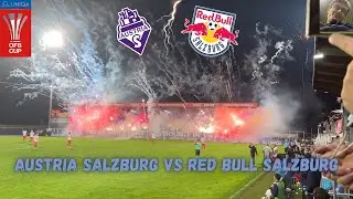 NACH 18 JAHREN!!! | AUSTRIA SALZBURG 🟣⚪ VS RED BULL SALZBURG  🔴🔘 | 1st Stadionvlog :D #stadionvlog