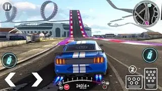 Muscle Car Stunts 2024 Mega Stunt Ramp Simulator Android Gameplay #37