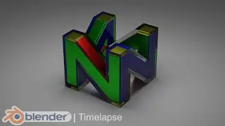Nintendo64 logo | Timelapse