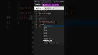 Dasar Program Arduino menggunakan Simulator Online Wokwi part 1