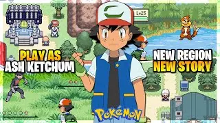 Pokémon GBA Rom Hack with Ash Ketchum, New Story and New Region !