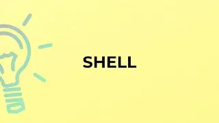 What is the meaning of the word SHELL?