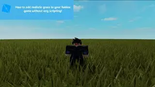 How to add realistic grass to your Roblox game | Studio Tutorial #2