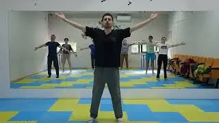 Утренний цигун. Разминка + суставно-сухожилтный комплекс И-цзин-цзин. Занятие 09.07.23