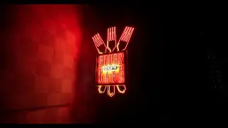 Unreal Engine Metaverse & Digital Twin City | Designing Blues City Cafe Neon Sign 1