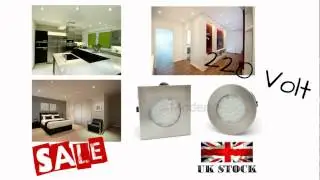 Marbella ceiling led light 220 Volts -No transformer- moderix