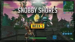 Follow The Treasure Map Found In Snobby Shores | FORTNITE SEASON 5 WEEK 5 TREASURE MAP