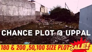 CHANCE PLOTs SLAE @ UPPAL #peerzadiguda  URGENT  : 9000289905